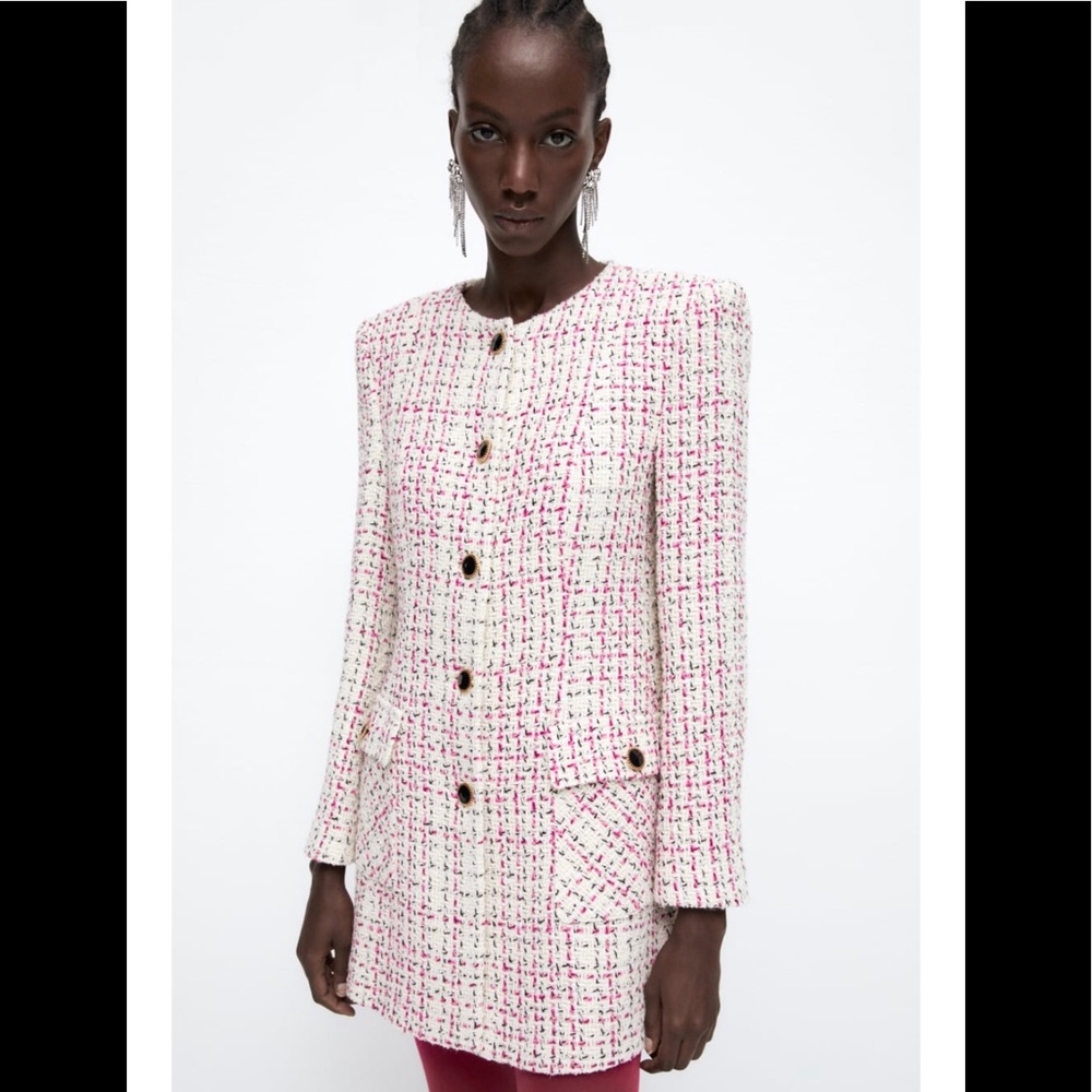 Zara textured coat